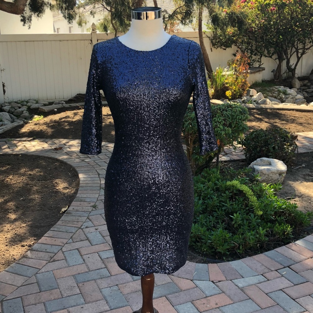 Aqua brand for Bloomingdales Sequined dress